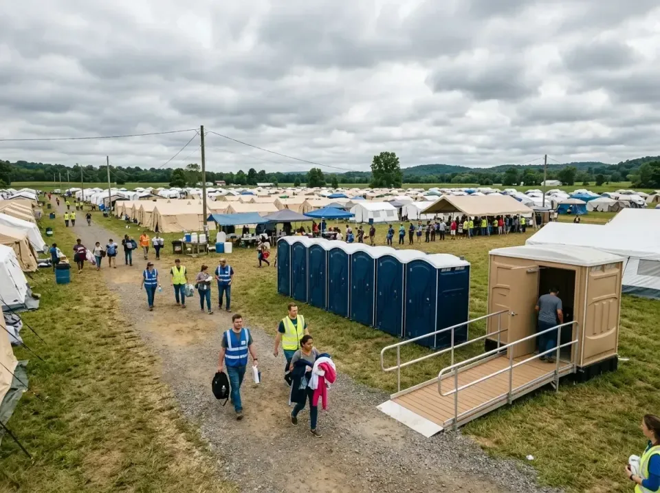 disaster-relief-camp-restrooms-010 — frequently asked questions, Dumpster & Portable Bathrooms Rental in Colesville, MD